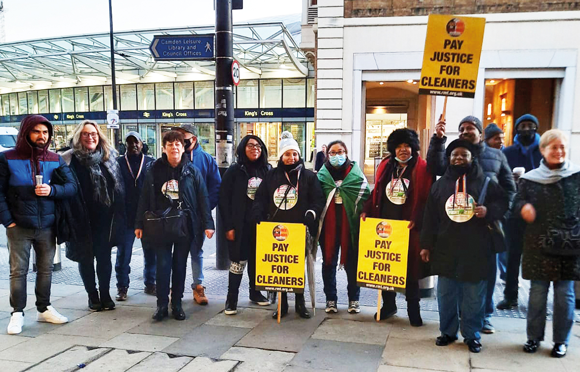 Churchill RMT Cleaners Vs The Beverly Hills Outsourcers Morning Star